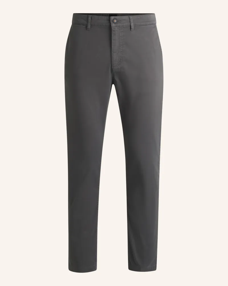 HUGO BOSS Chino Regular-1 Regular Fit schwarz Schwarz
