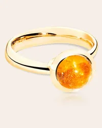 TAMARA COMOLLI Ring RING BOUTON SMALL MANDARIN GARNET aus 18K Gold