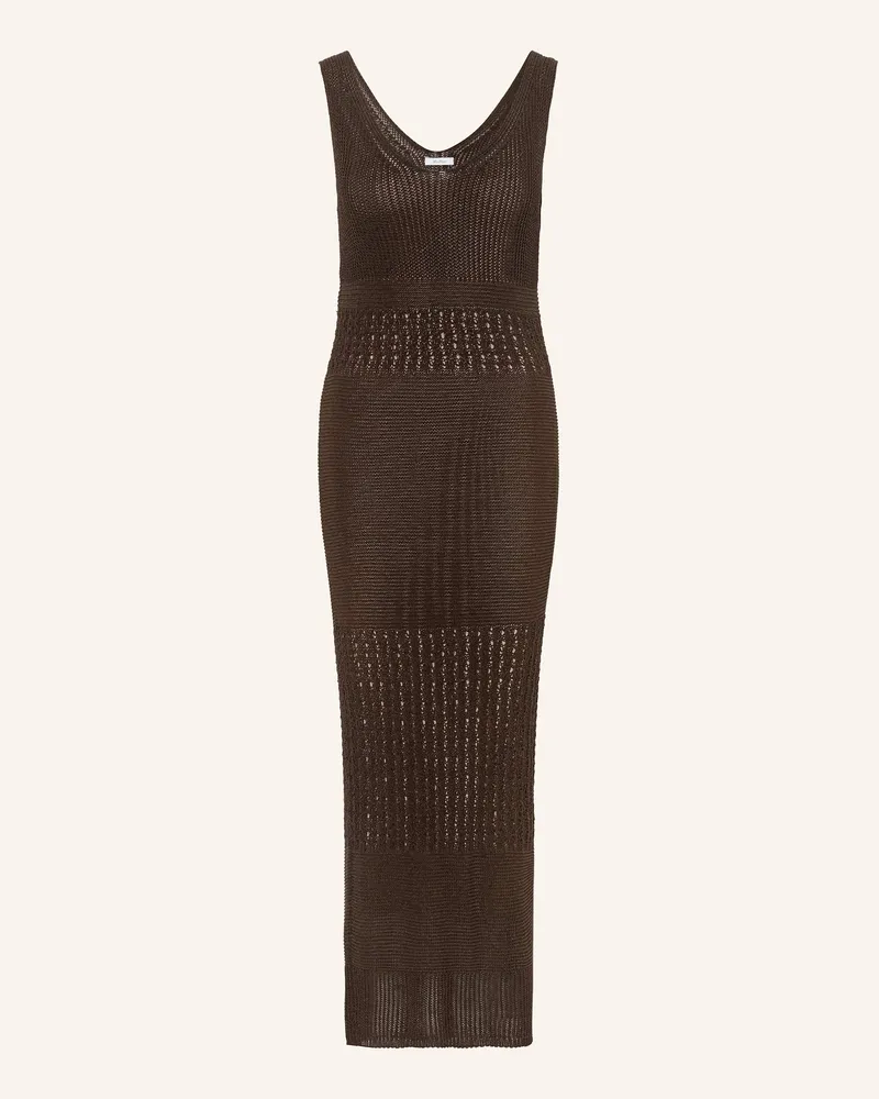 Max Mara Strickkleid Valois braun Dunkelbraun