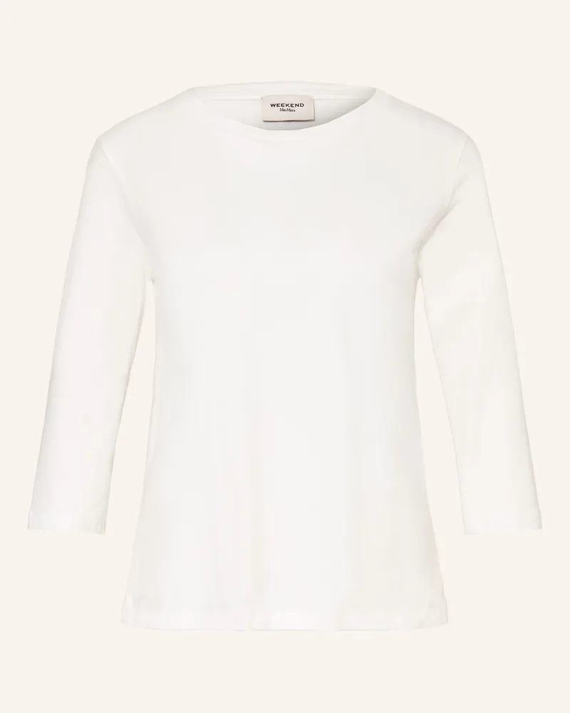 Max Mara Shirt Multia Mit 3/4-Arm weiss Ecru