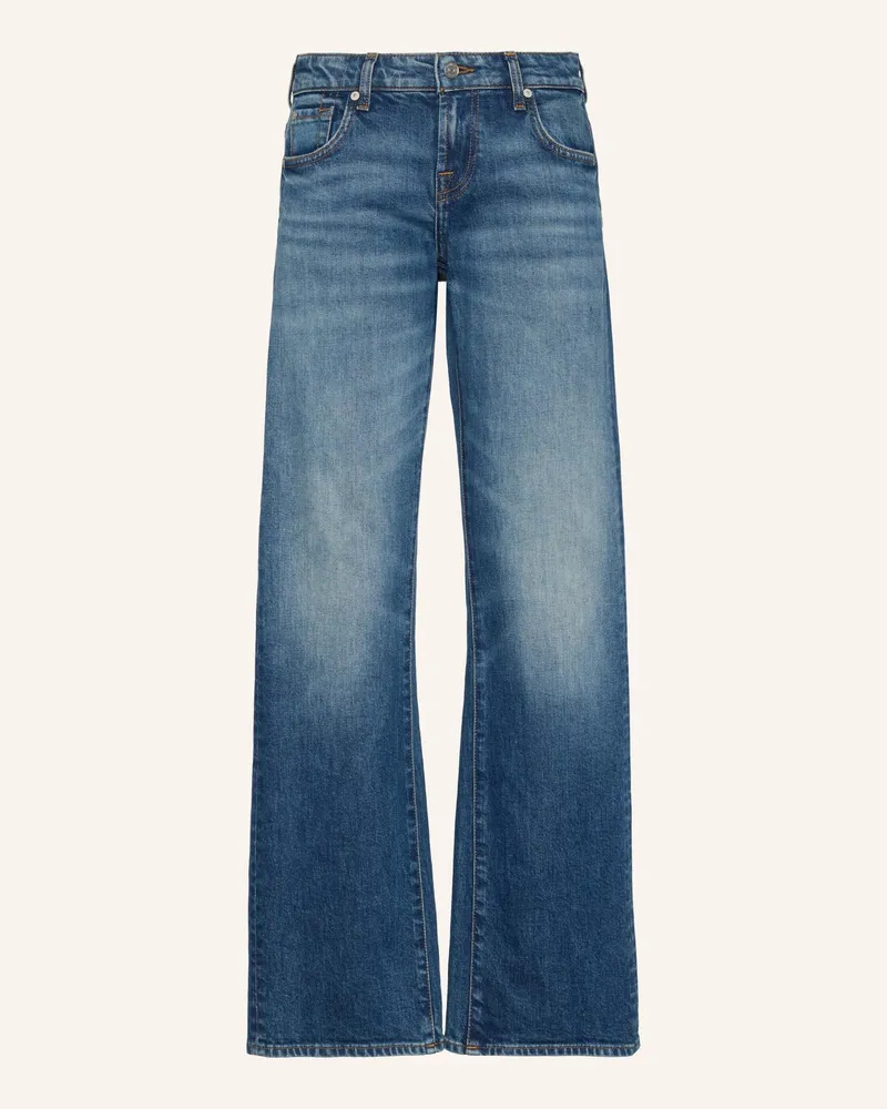 7 for all mankind Jeans Low Straight Straight Fit blau Blau
