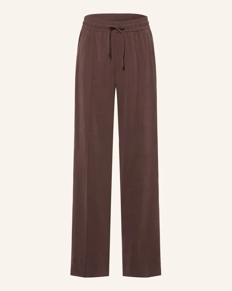 OPUS Marlenehose Marou braun Dunkelbraun