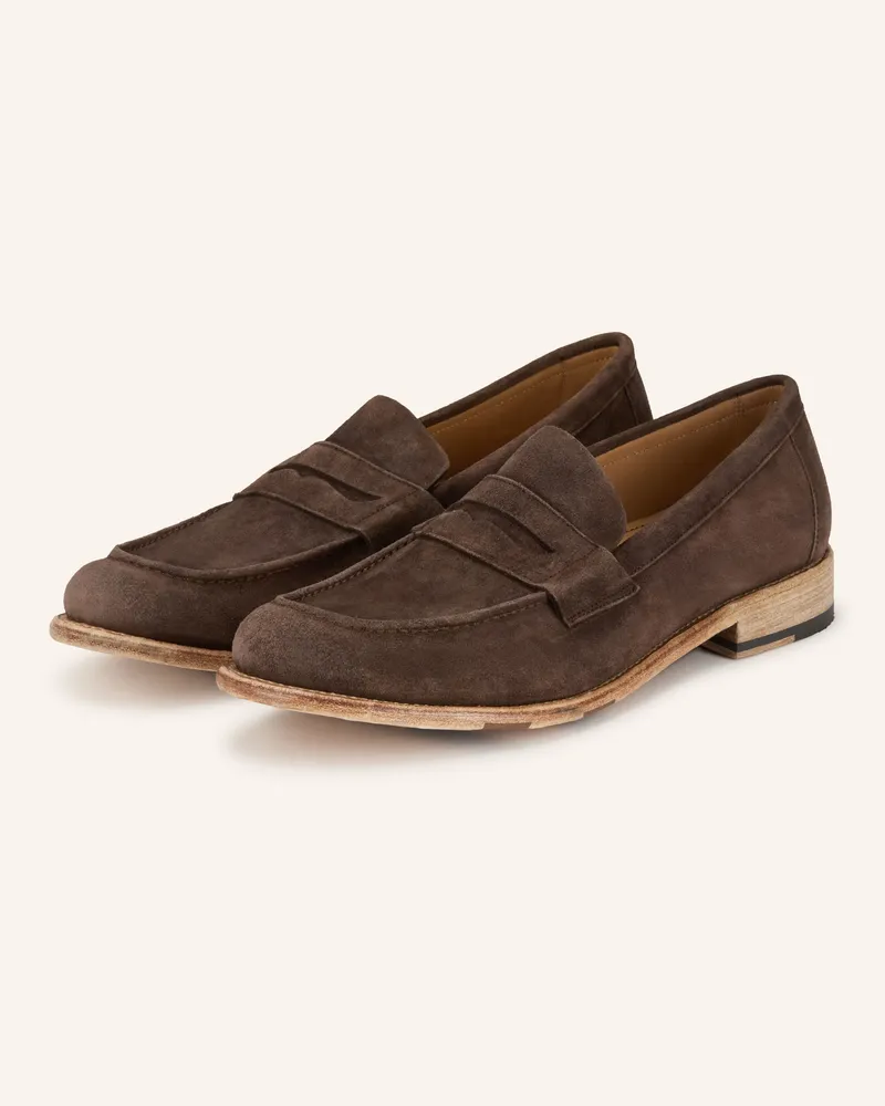 Cordwainer Penny-Loafer braun Dunkelbraun