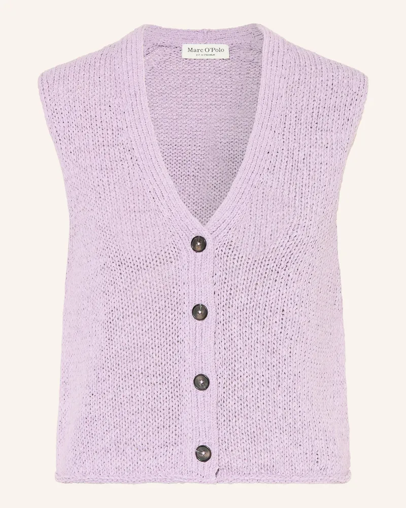 Marc O'Polo Strickweste Helllila