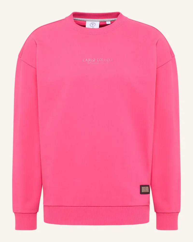 Carlo Colucci Oversize Sweatshirt - La Famiglia D'OTTAVIO Pink