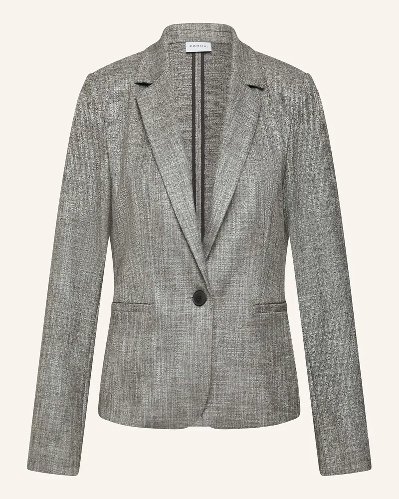 COMMA Blazer grau Dunkelgrau