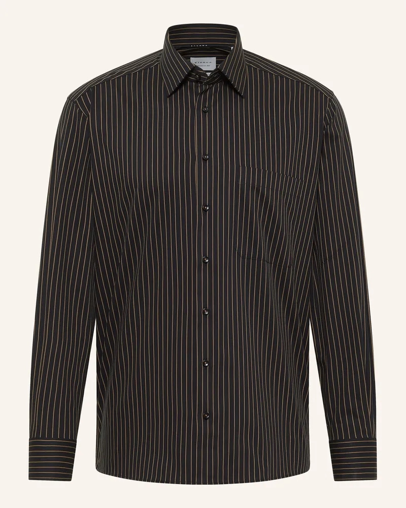 Eterna Hemd Comfort Fit Braun