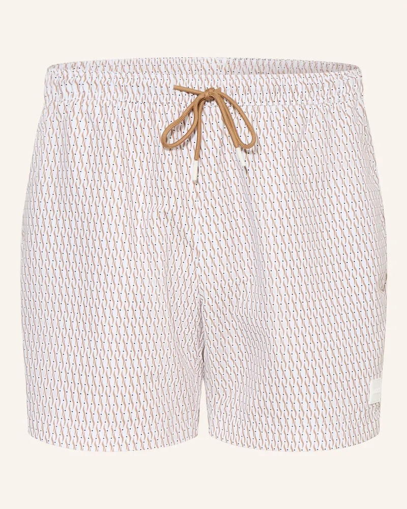 HUGO BOSS Badeshorts VIBE Ecru