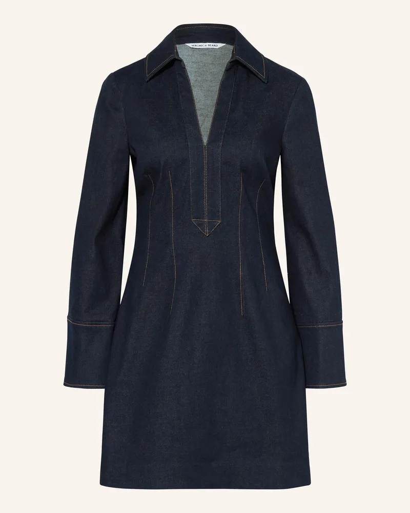 Veronica Beard Jeanskleid Raymond blau Dunkelblau