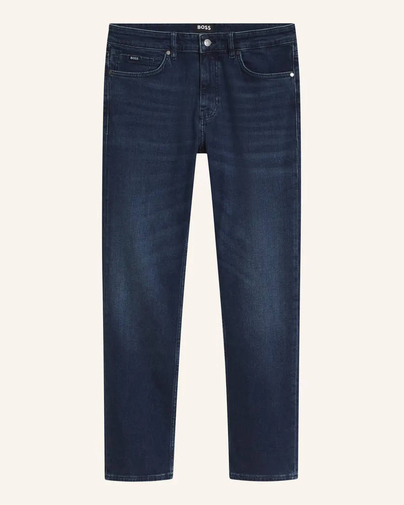 HUGO BOSS Jeans Delaware_In Slim Fit blau Dunkelblau