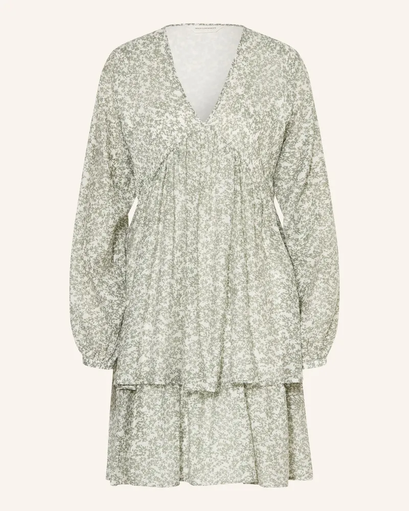 MOSS COPENHAGEN Musselinkleid Mschseraphina Mit Rüschen gruen Oliv