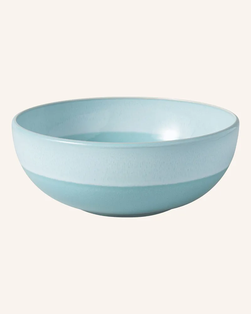 Villeroy & Boch Müslischale Perlemor Aqua blau Blau