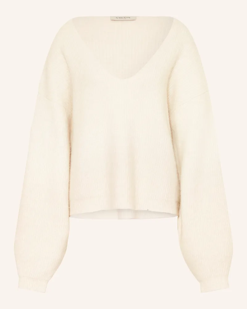 by Aylin Koenig Pullover PARIS 2.0 mit Alpaka Weiss