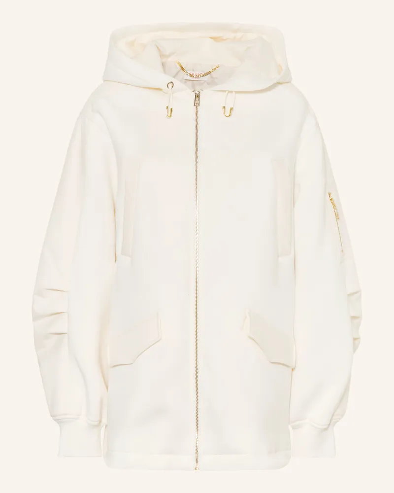 Liu Jo Jacke Im Materialmix weiss Weiss