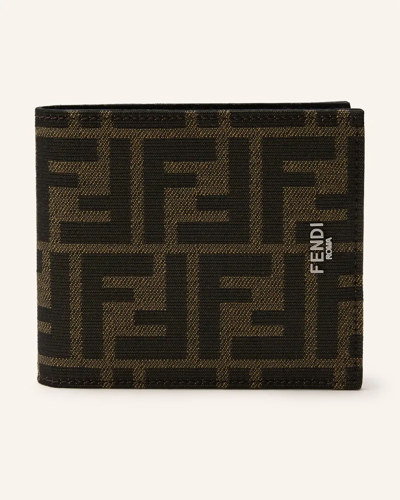 Fendi Geldbörse braun Braun