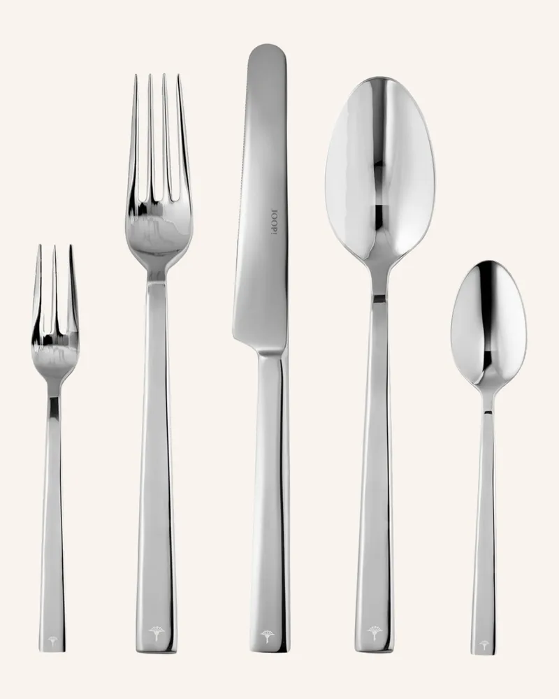 JOOP! 30-tlg. Besteck-Set DINING GLAMOUR Silber