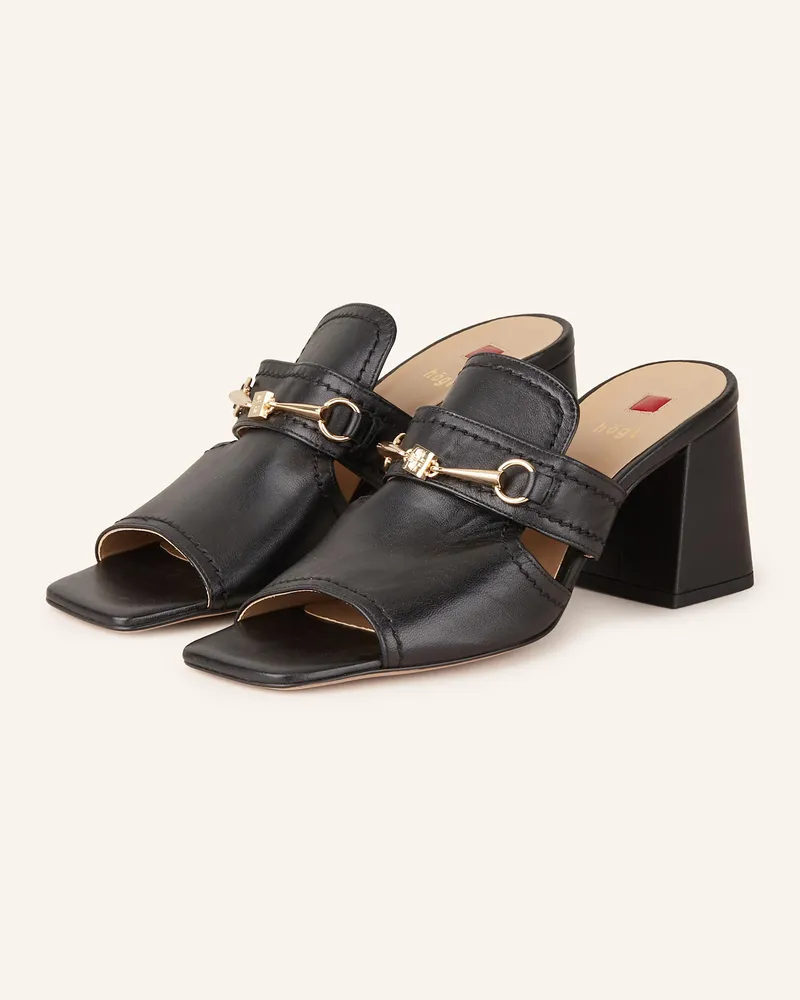 Högl Mules Schwarz