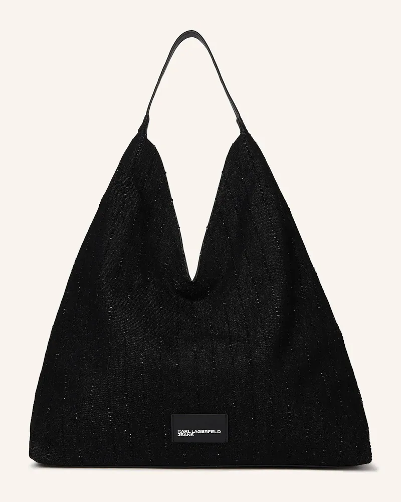Karl Lagerfeld Shopper schwarz Schwarz