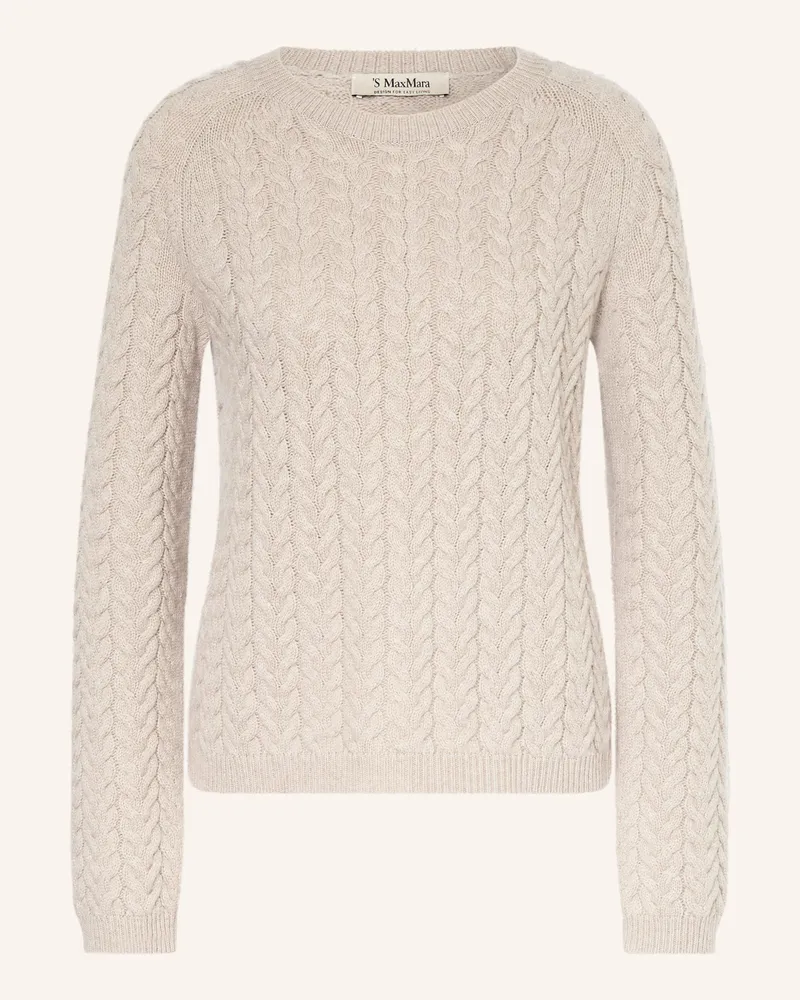 Max Mara Pullover Eliane beige Beige