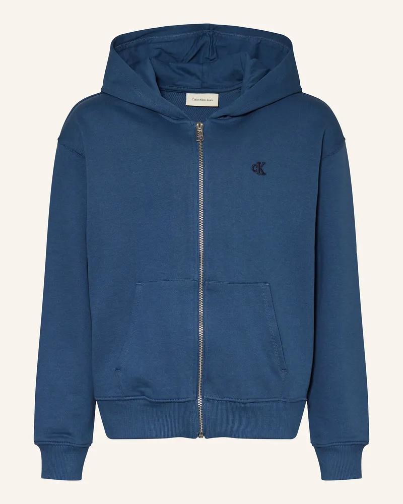 Calvin Klein Sweatjacke Dunkelblau