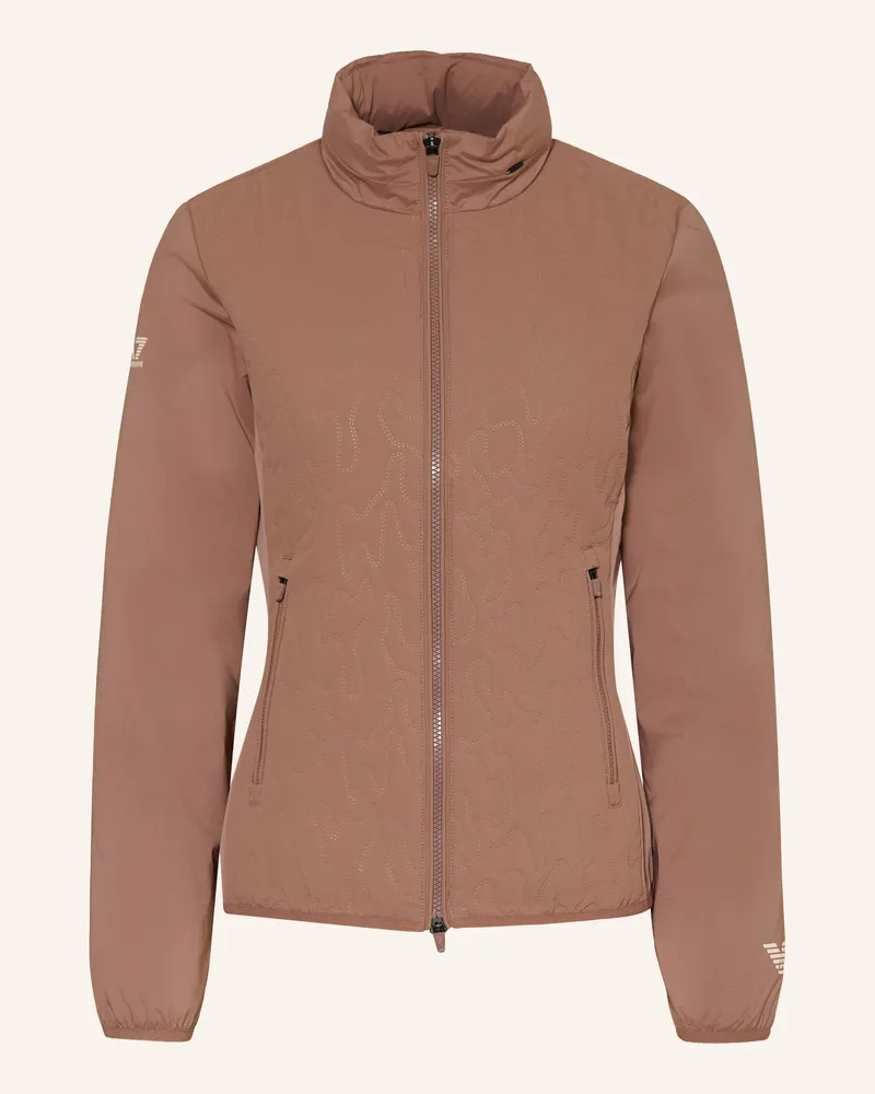 EA7 Steppjacke Golf Pro Light braun Altrosa