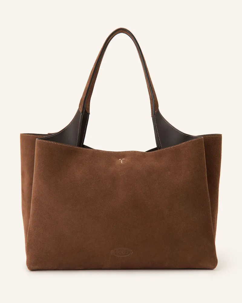 TOD'S Shopper Medium braun Braun