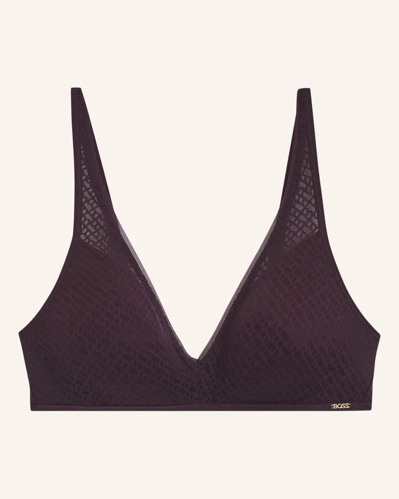 HUGO BOSS Bh Padded Soft_B Lace lila Dunkellila