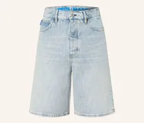 Jeansshorts Mason Loose Baggy Fit blau