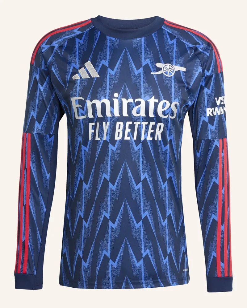 adidas FC ARSENAL 25/26 LONG SLEEVE AUSWÄRTSTRIKOT Blau