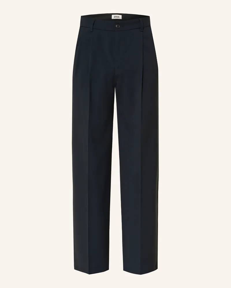 Drykorn Chino LEEK_WIDE Wide Fit Dunkelblau