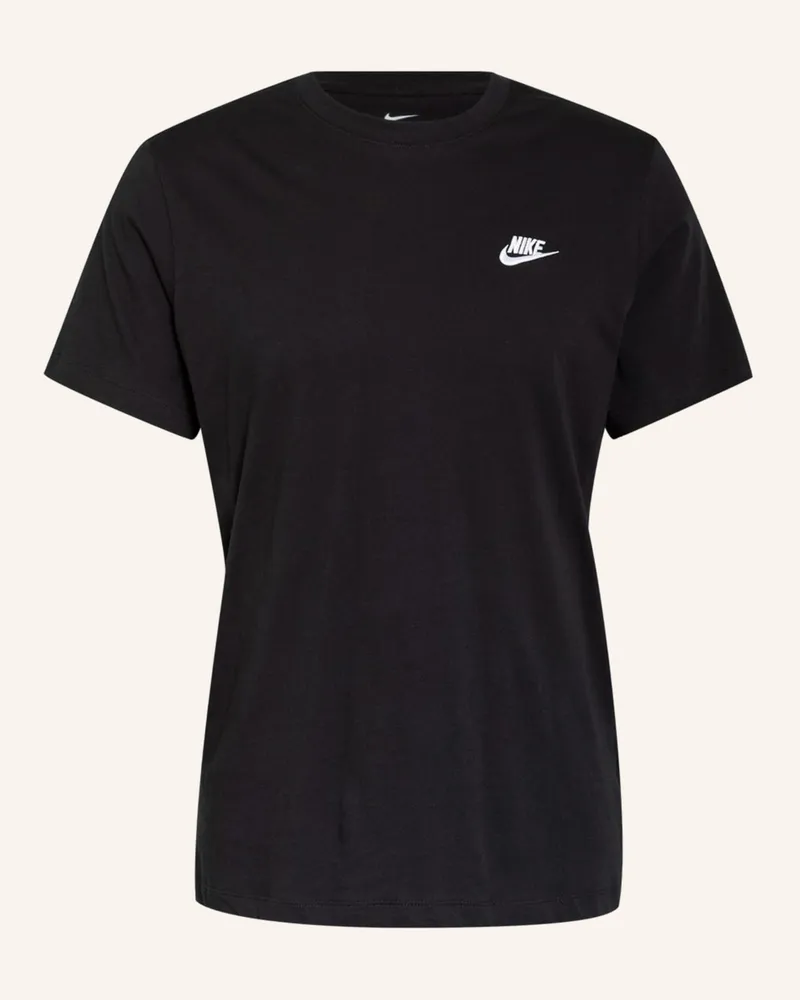 Nike T-Shirt Sportswear Club schwarz Schwarz