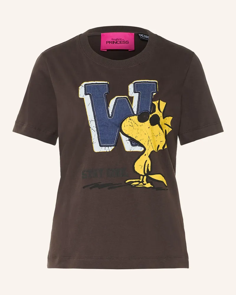 Frogbox T-Shirt braun Dunkelbraun