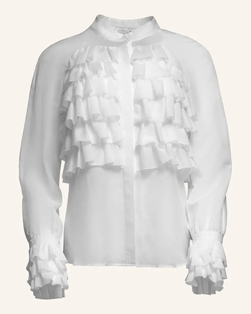 Helene Galwas Bluse Debra weiss Weiss