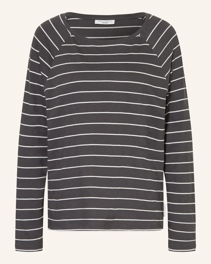 Marc O'Polo Longsleeve grau Dunkelgrau