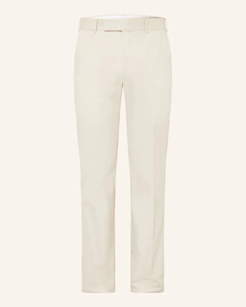 Ermenegildo Zegna Hose Slim Fit beige Creme