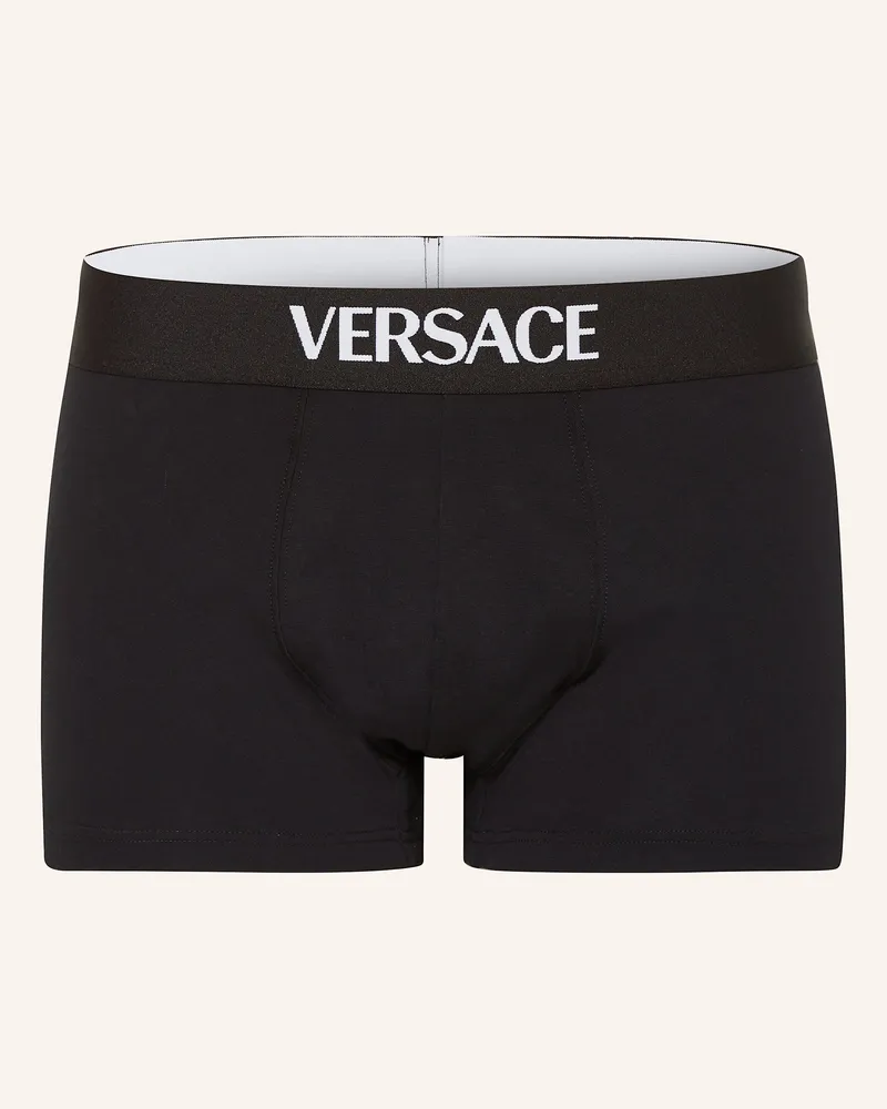 Versace Boxershorts schwarz Schwarz