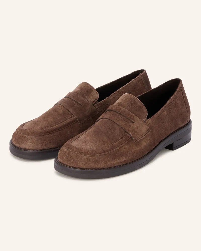 paul green Penny-Loafer braun Dunkelbraun