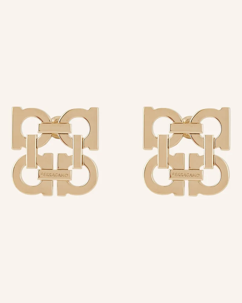 Ferragamo Ohrstecker Gold