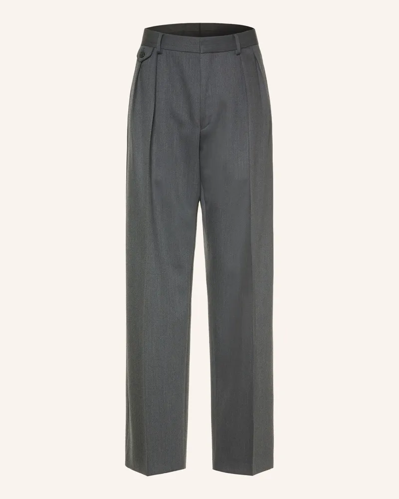 HUGO BOSS Anzughose 2plt Loose Fit grau 030