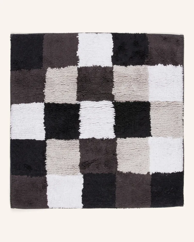 Cawö Badematte grau Schwarz