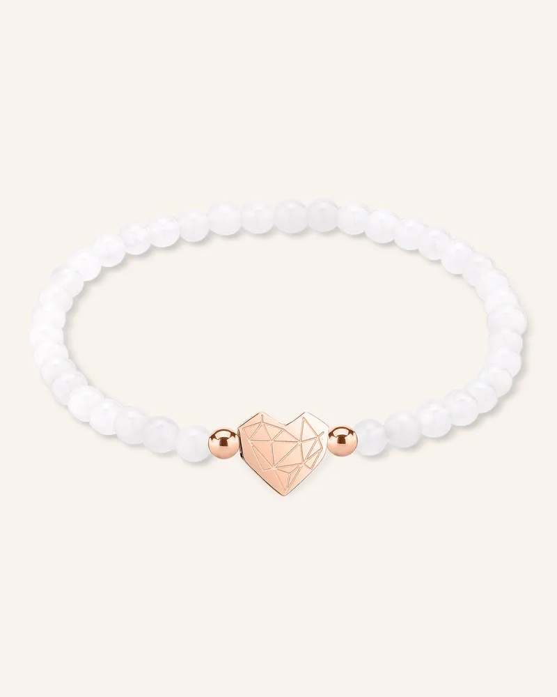 Liebeskind Armband  Aus  Edelstahl weiss Weiss