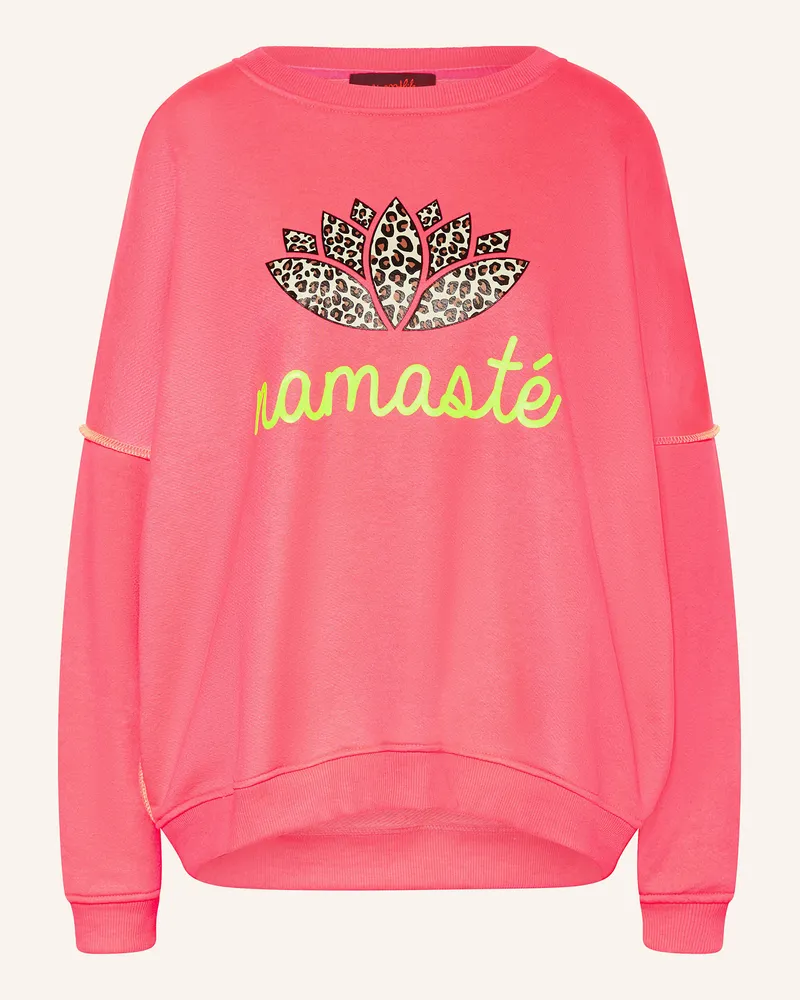 Miss Goodlife Sweatshirt Neonrosa