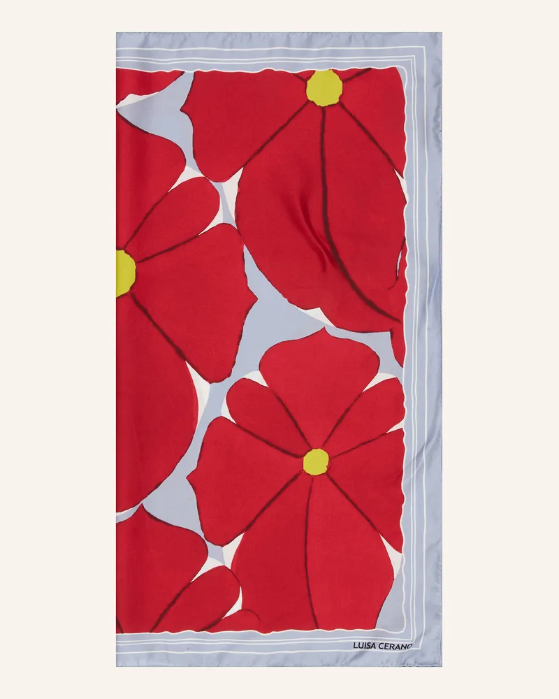 Luisa Cerano Seidentuch rot Rot