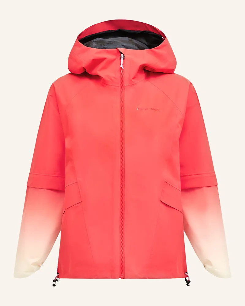 Peak Performance Hardshell-Jacke TRAILBLAZER Hellrot