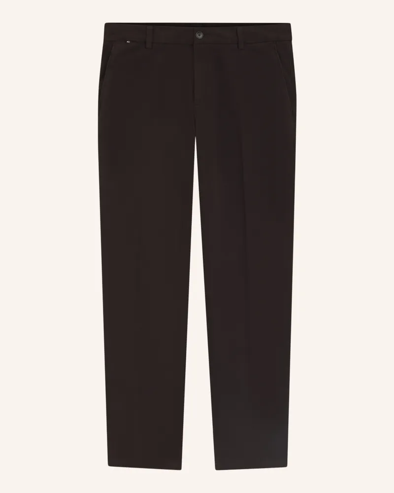 HUGO BOSS Casual Hose H-KANE1 Modern Fit Dunkelbraun
