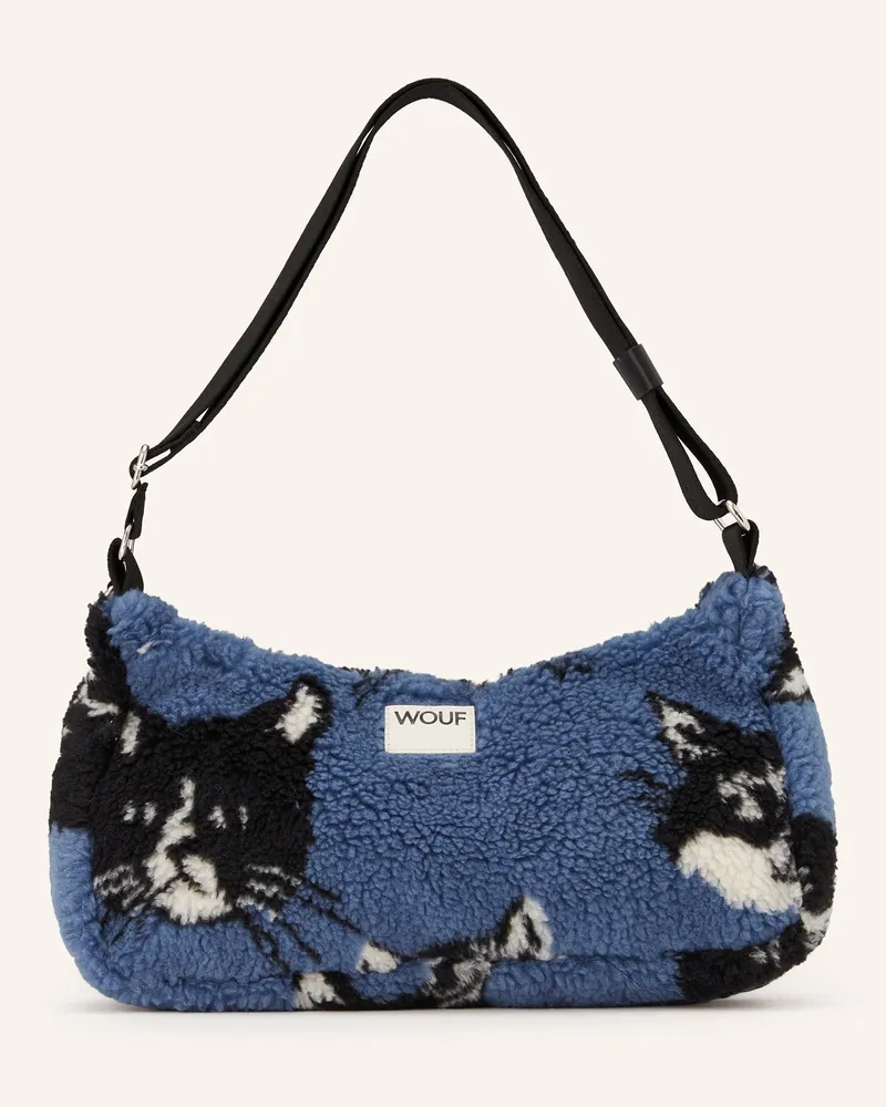 WOUF Schultertasche LUNA Blau