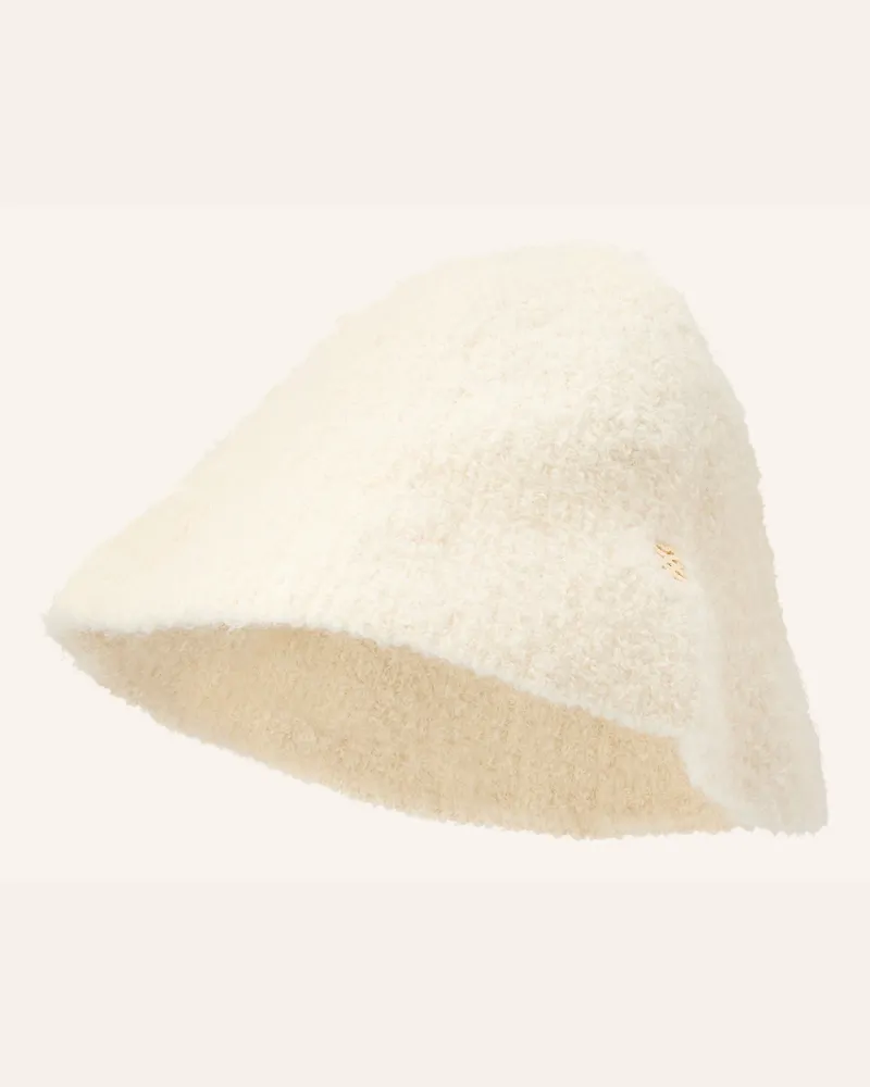 Sandro Strickmütze Creme