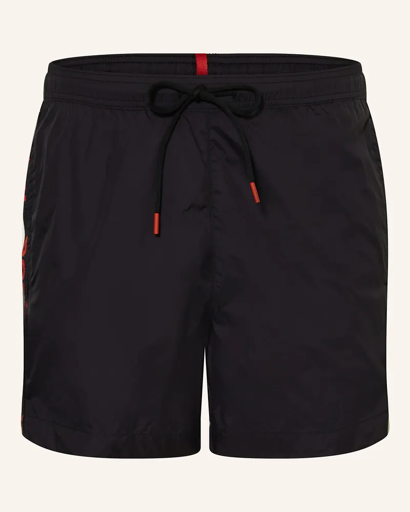 HUGO BOSS Badeshorts FAB Schwarz