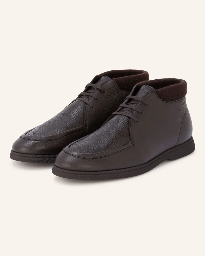 HUGO BOSS Schnürboots Sienne braun Dunkelbraun