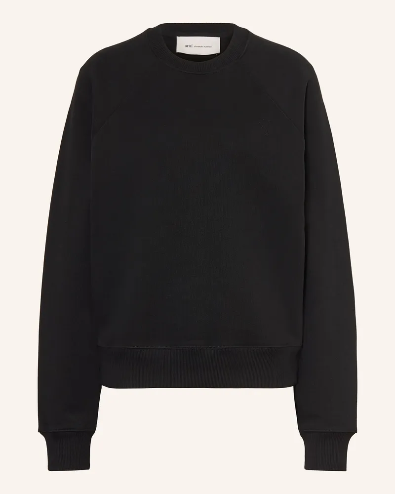 AMI Paris Sweatshirt schwarz Schwarz